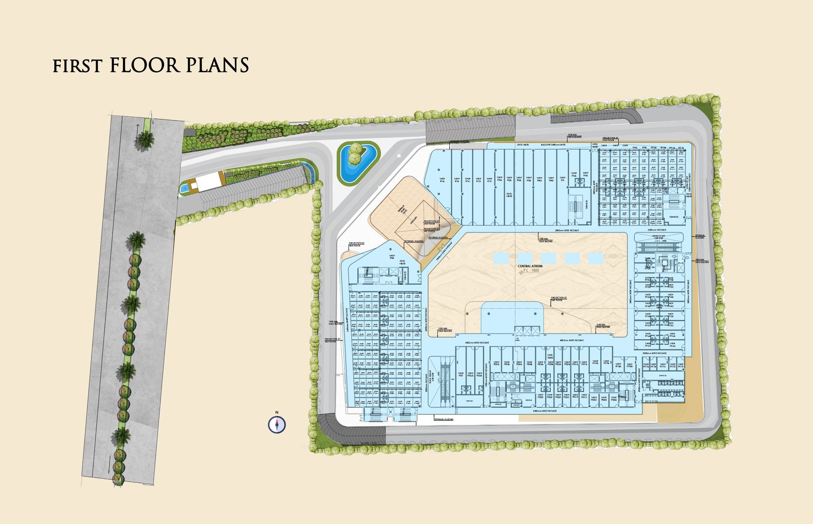 SPJ Vedatam First Floor Plan